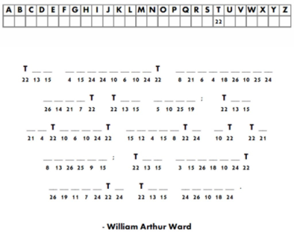 Free Printable Cryptograms With Answers | Free Printables - Printable Cryptogram Puzzles With Answers