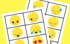 Free Printable Emoji Memory Game For Kids | After School Activities - Printable Emoji Puzzles