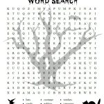 Free Printable Halloween Activities For First Graders | Halloween   Printable Halloween Crossword Puzzles Word Searches