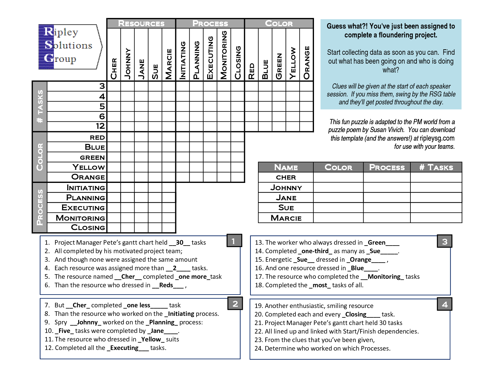 Free Printable Logic Puzzles | Free Printables - Printable Logic Puzzle Worksheet