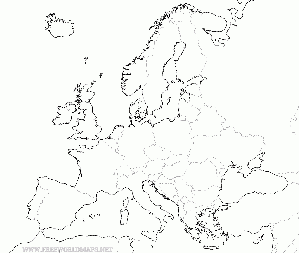 Free Printable Maps Of Europe - Printable Puzzle Map Of Europe