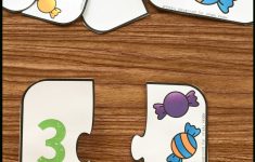 Free Printable Number Match Puzzles - Simply Kinder - Printable Puzzles Preschool