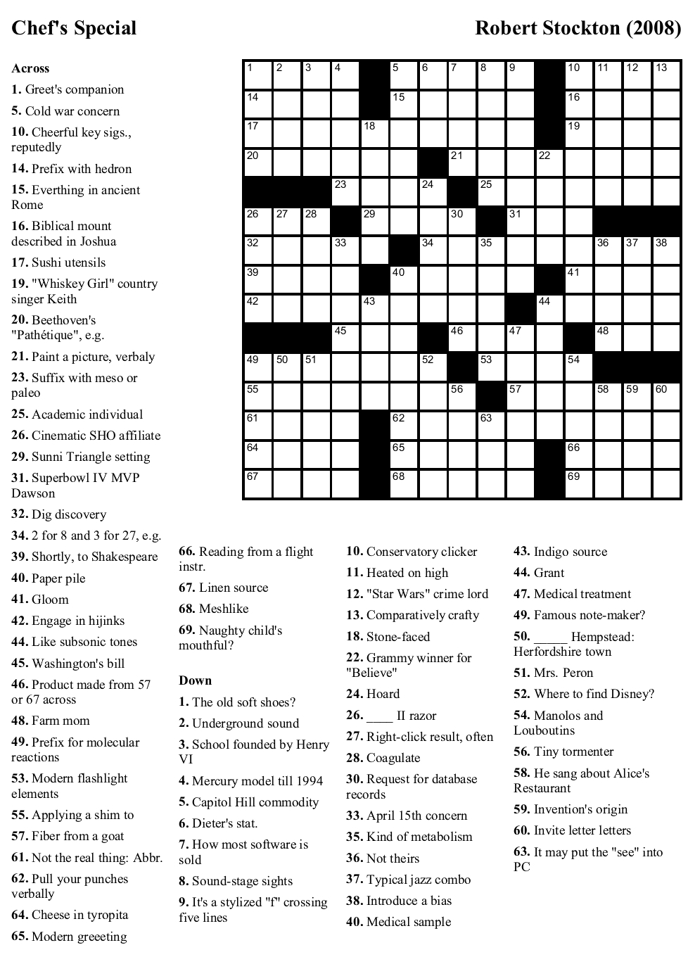 Free Printable Ny Times Crossword Puzzles | Free Printables - Nyt Printable Crossword Puzzles