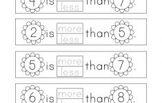 Free Printable Spring Math Worksheet For Kindergarten - Free - Printable Math Puzzles For Kindergarten