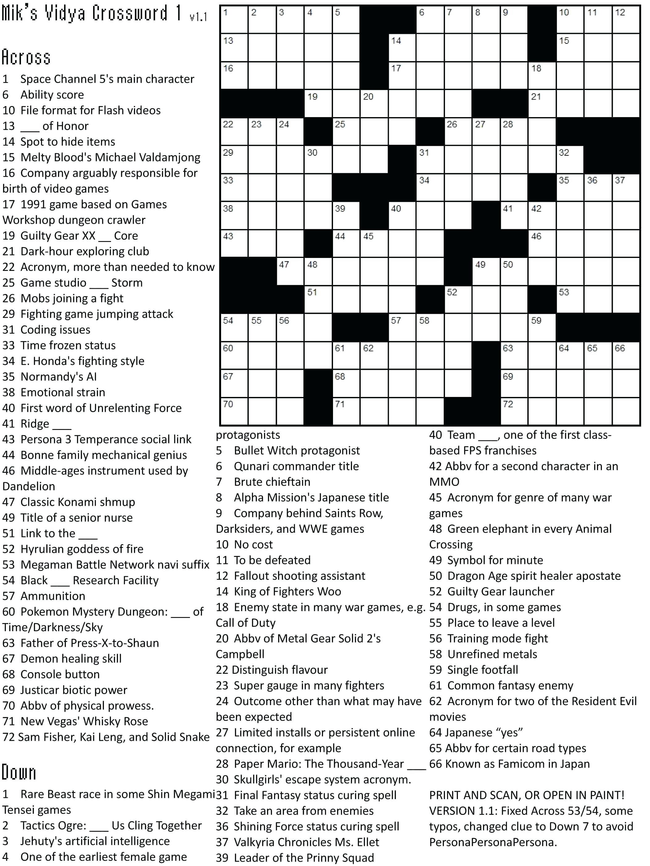 Free Printable Themed Crossword Puzzles – Myheartbeats.club - Printable Crossword Puzzles For December 2018