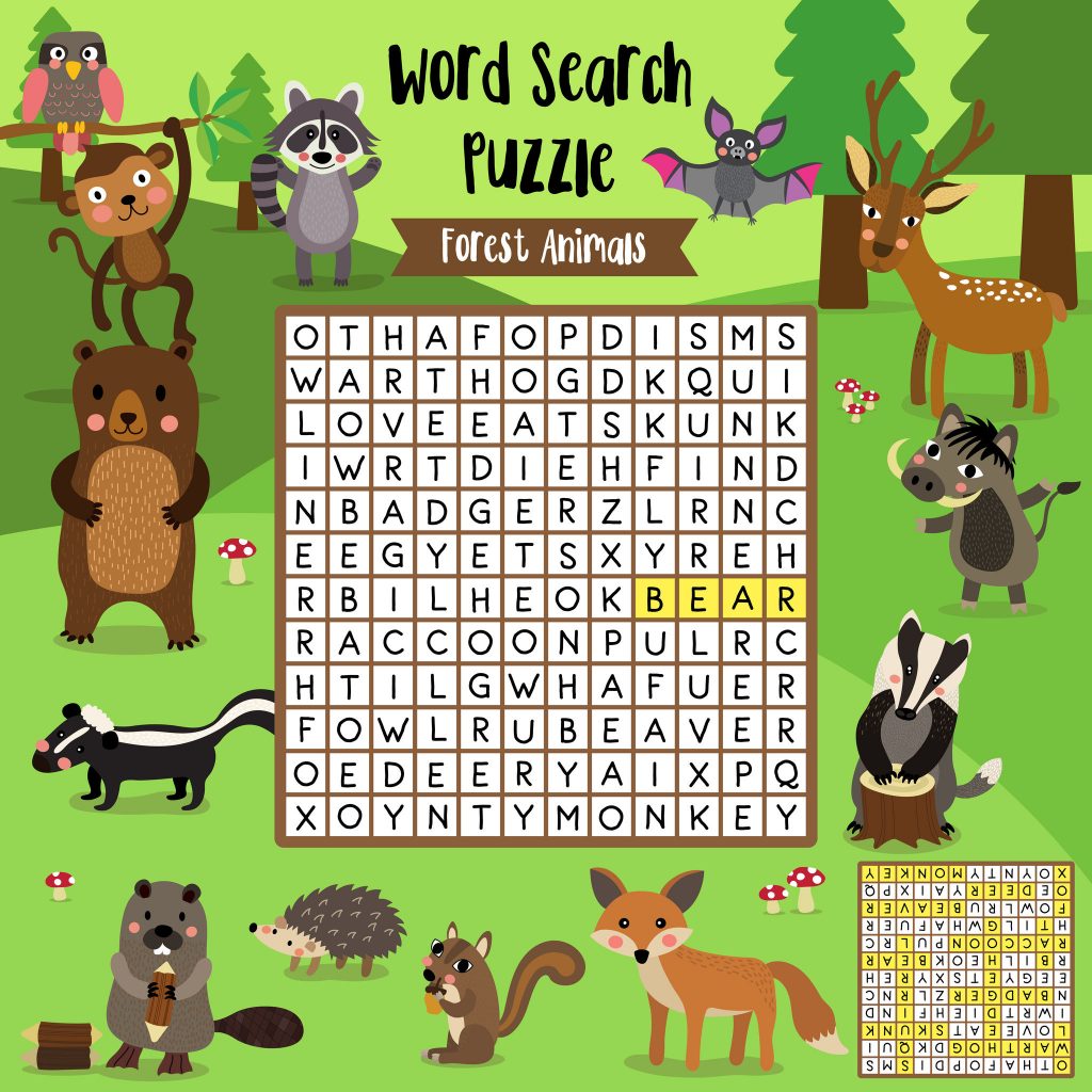 Free Printable Word Search For Kids Free Printable Dog Puzzle