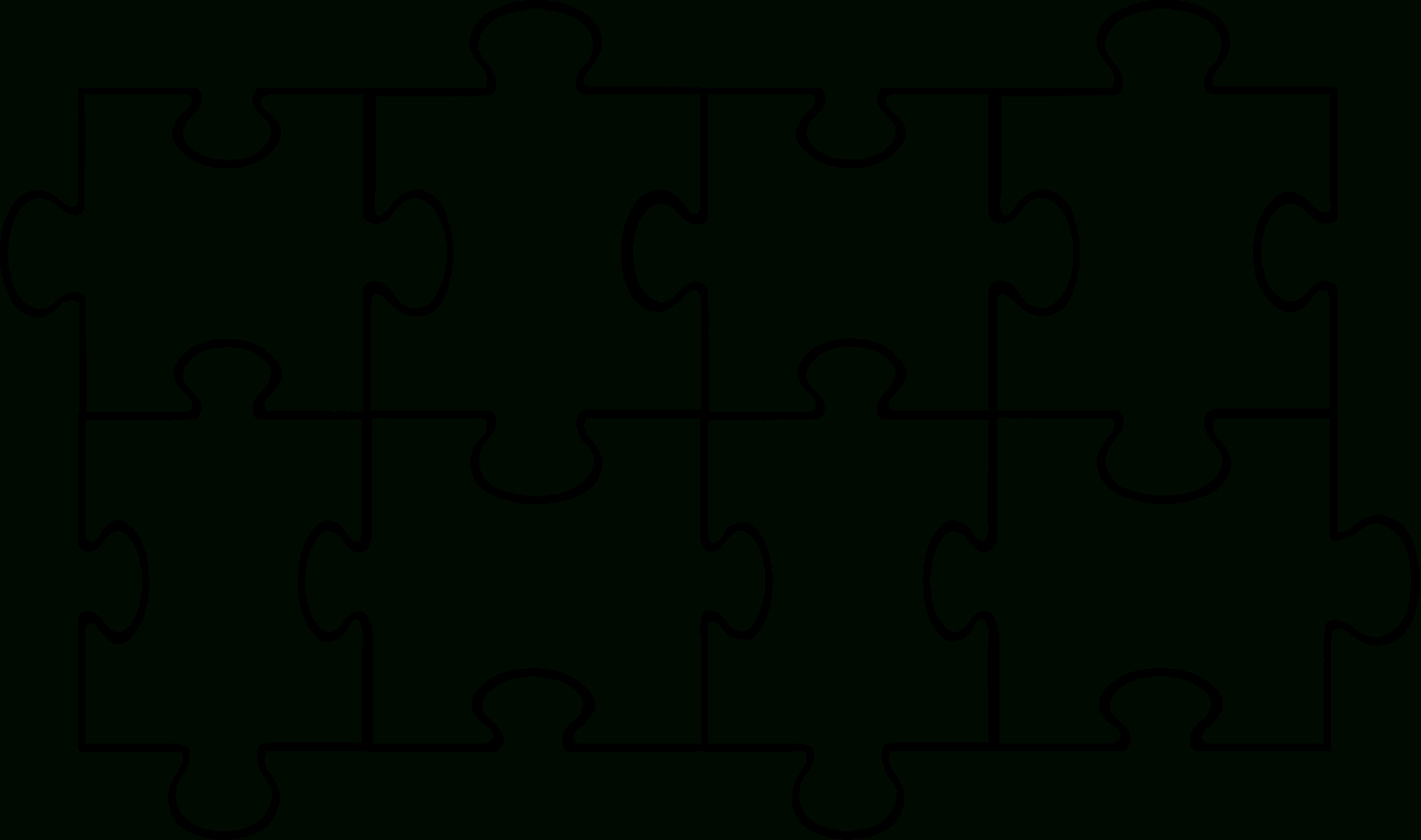 Free Puzzle Pieces Template, Download Free Clip Art, Free Clip Art - Printable Puzzle Shapes