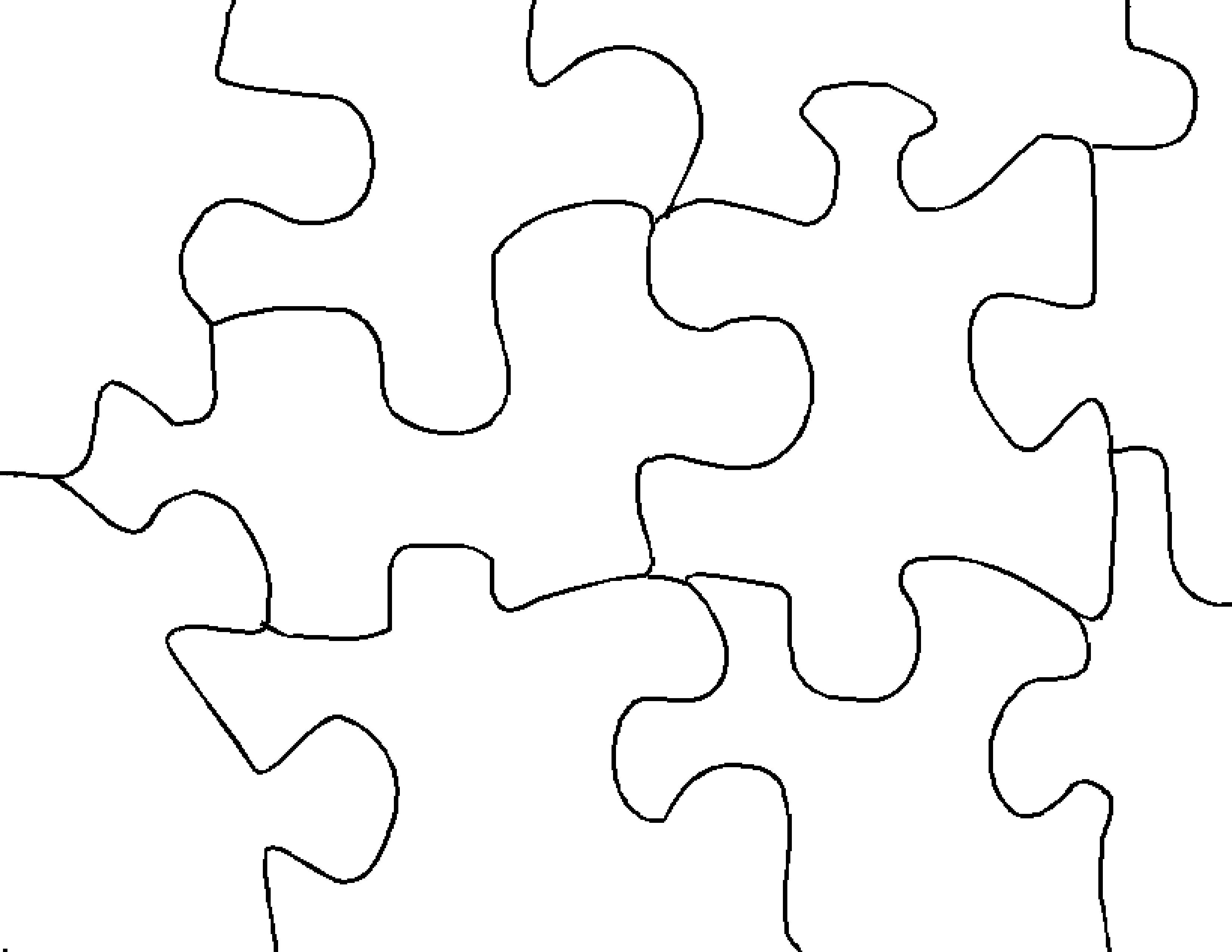 Free Puzzle Template, Download Free Clip Art, Free Clip Art On - 6 Piece Printable Puzzle