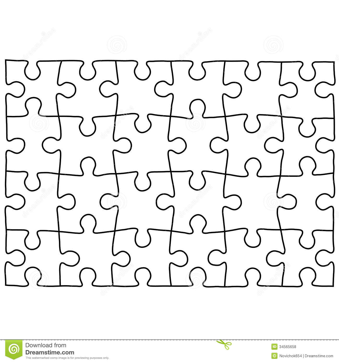 Free Puzzle Template, Download Free Clip Art, Free Clip Art On - Printable Jigsaw Puzzle Maker Download