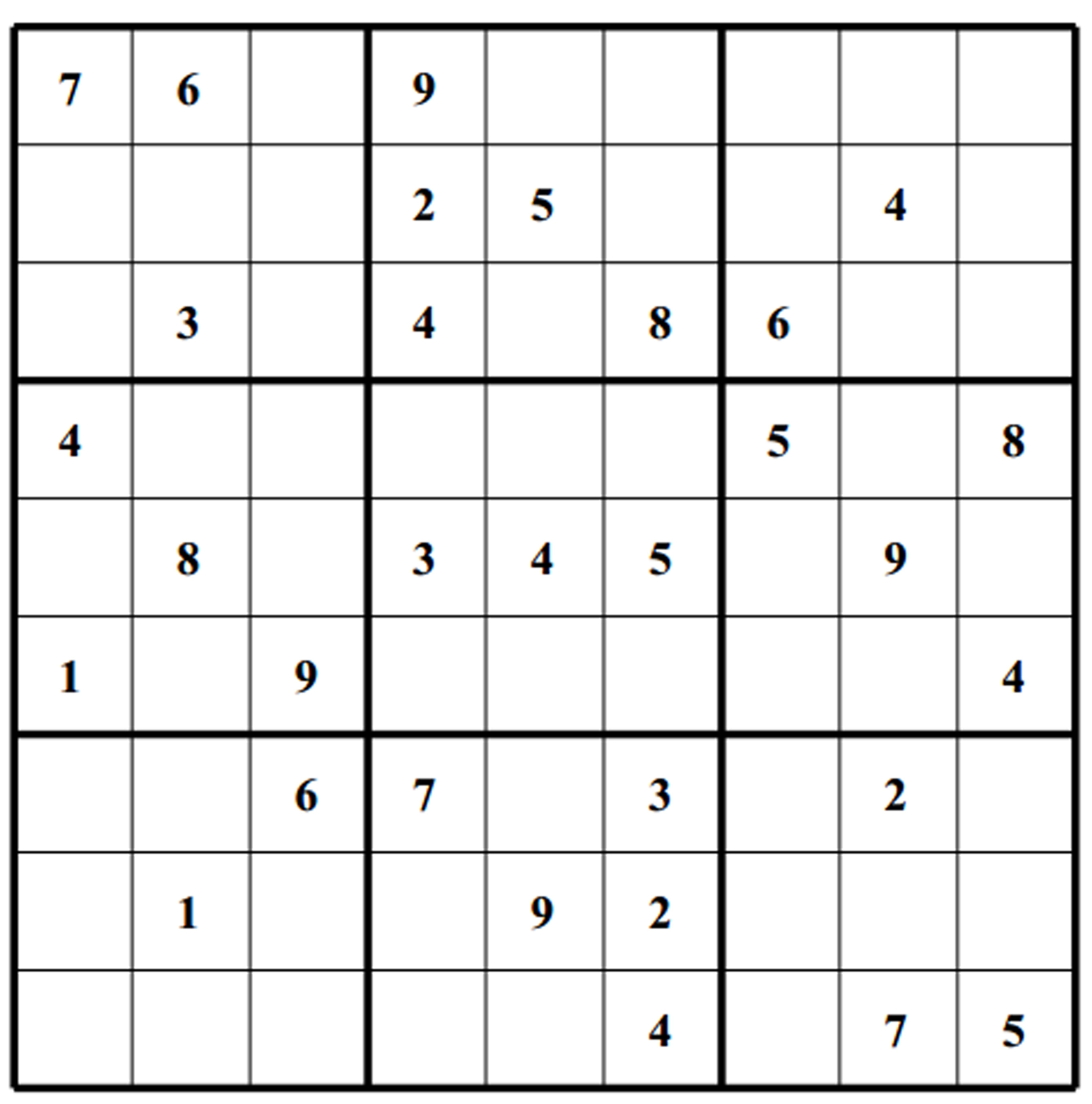 Free Sudoku Puzzles | Enjoy Daily Free Sudoku Puzzles From Walapie - Sudoku X Printable Puzzles
