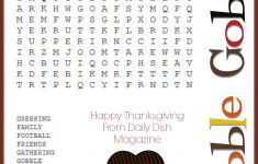 Free Thanksgiving Puzzles ~ Word Search And Maze Printable | Crafty - Free Thanksgiving Crossword Puzzles Printable