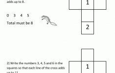 Fun-Math-Worksheets-Newtons-Crosses-Puzzle-1.gif 1,000×1,294 Pixels - Printable Math Puzzles For 6Th Grade