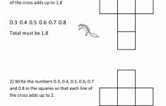 Fun Math Worksheets Newtons Crosses Puzzle 5 | Activities For Kids - Printable Math Puzzles 5Th Grade