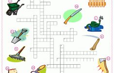 Garden Parts - Free Esl, Efl Worksheets Madeteachers For Teachers - Printable Garden Crosswords