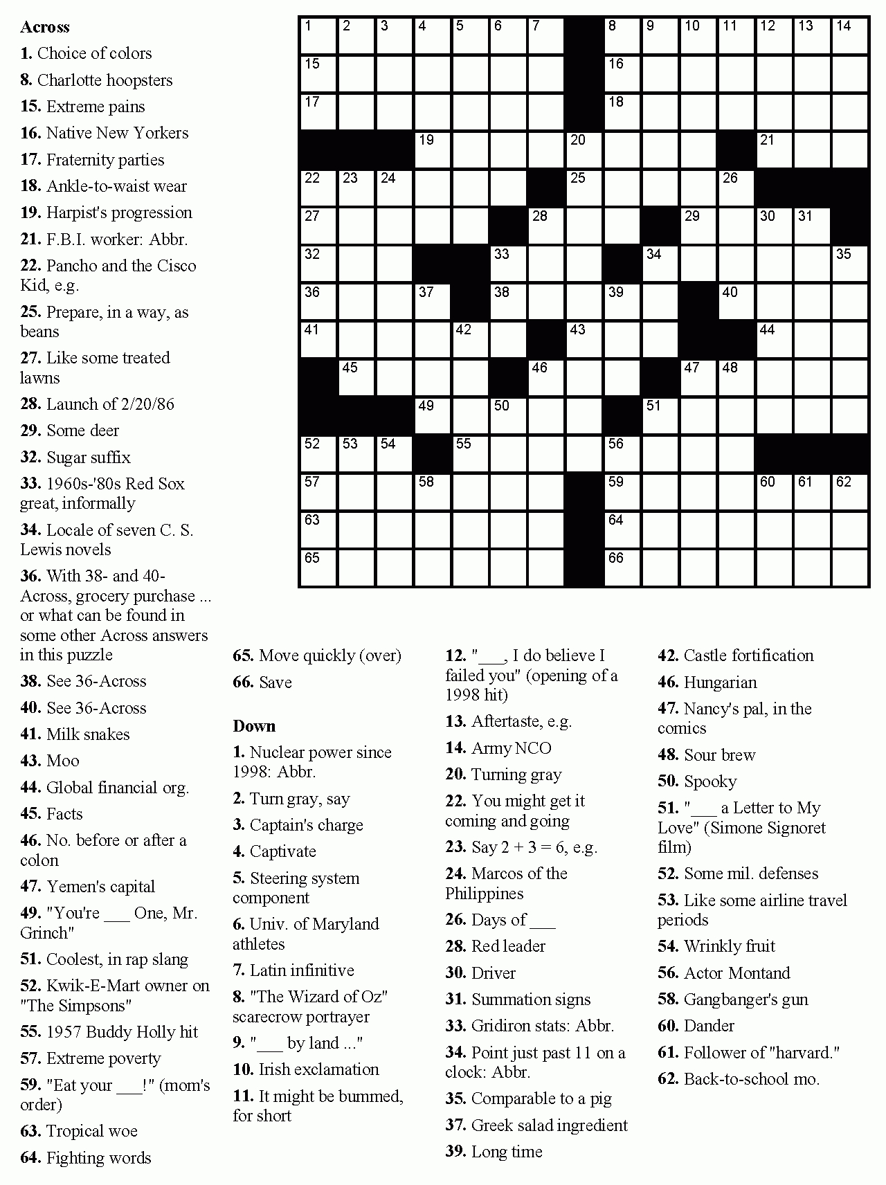 Gc2Zj61 Lords Of Flatbush - Movie Theme Puzzle Cache (Unknown Cache - Printable Celebrity Crossword Puzzles