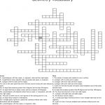 Geometry Vocabulary Crossword   Wordmint   Printable Vocabulary Crossword Puzzles