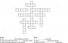 Hand Hygiene Crossword Puzzle Crossword - Wordmint - Printable Personal Hygiene Crossword Puzzle