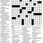Hard Crossword Puzzles Printable And 8 Best Of Printable Difficult   Printable Puzzles Difficult