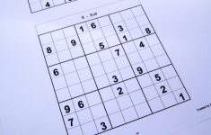 Hard Printable Sudoku Puzzles 6 Per Page – Book 1 – Free Sudoku Puzzles - Printable Sudoku Puzzles 1 Per Page