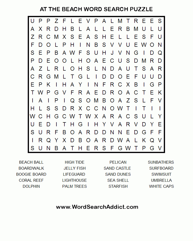 Hard Printable Word Searches For Adults | Home Page How To Play - Printable X Word Puzzles