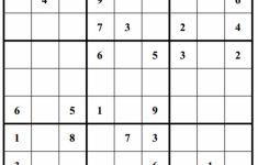 Hard Puzzle | Free Sudoku Puzzles | Printable Sudoku 4 Per Page - Printable Sudoku Puzzles 6 Per Page