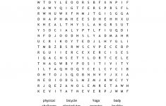 Health &amp; Wellness Word Search - Wordmint - Printable Wellness Crossword Puzzles