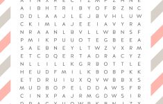 Here Is A List Of 17 Free, Printable Baby Shower Word Search Puzzles - Quick Printable Puzzles