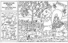 Hidden Objects Worksheets - Briefencounters Worksheet Template - Printable Hidden Object Puzzles