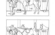 Horse Projects For Kids | Spot The Differences - Stable | Mind's Eye - Printable Horse Puzzle