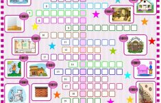 House:crossword Puzzle Worksheet - Free Esl Printable Worksheets - Printable House Puzzle