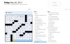 How I Mastered The Saturday Nyt Crossword Puzzle In 31 Days - Printable Lexicon Puzzles