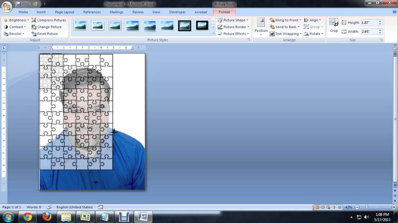 How To Create Jigsaw Puzzles In Microsoft Word, Powerpoint Or - Printable Jigsaw Puzzles Maker