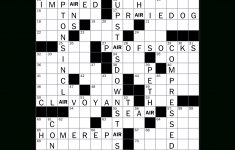 How To Solve The New York Times Crossword - Crossword Guides - The - Printable Acrostic Puzzles