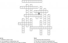 Igneous, Metamorphic, And Sedimentary Rocks Crossword - Wordmint - Rocks Crossword Puzzle Printable