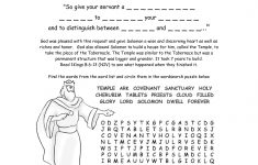 Image Result For Creation Worksheets | Sunday School 5 - 7 Yr Olds - Printable Puzzles For 5-7 Year Olds