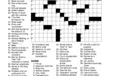 Images: Will Shortz Crosswords Free Printable, - Best Games Resource - Will Shortz Crossword Puzzles Printable