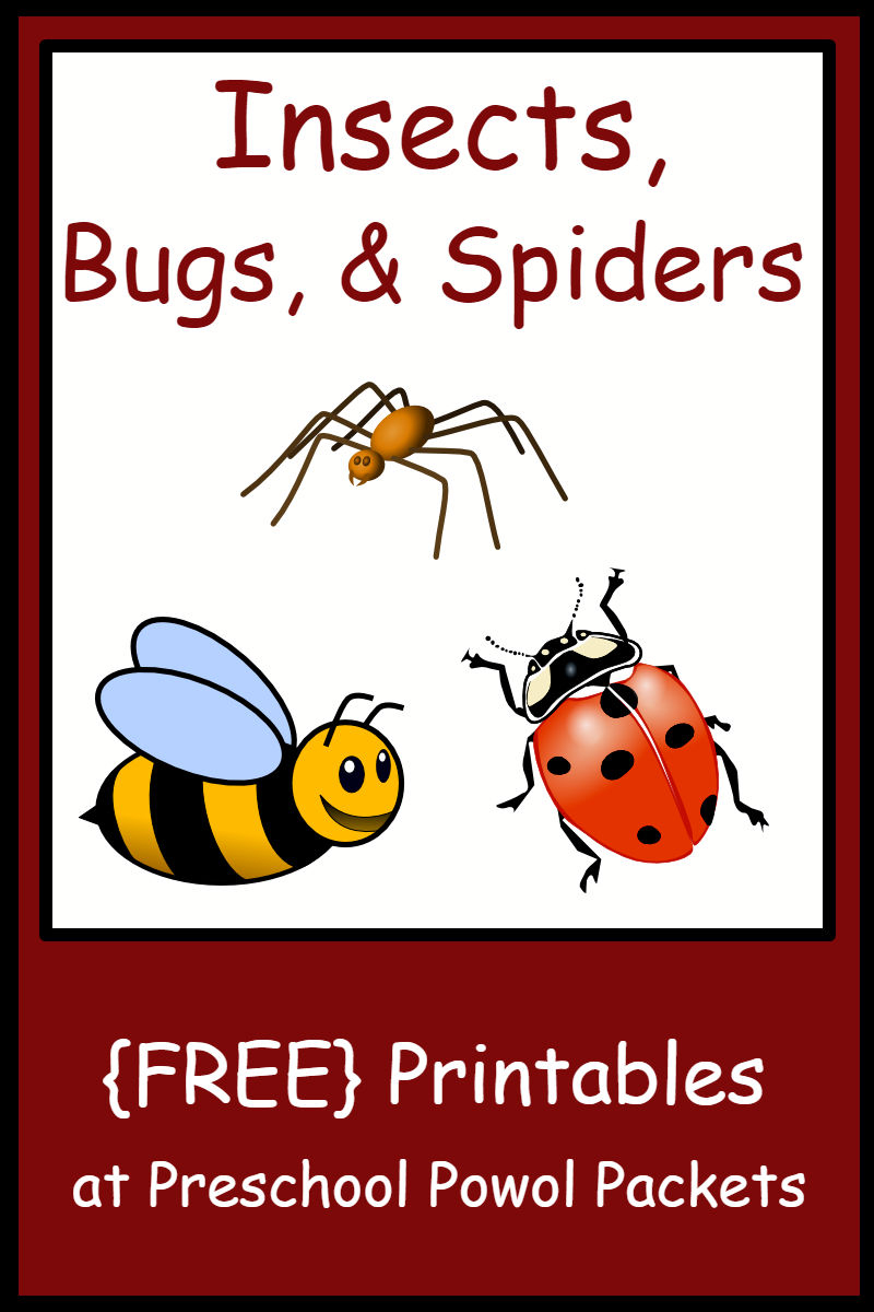 Insect, Bug, &amp;amp; Spider Themed {Free} Preschool Printables | Preschool - Printable Bug Puzzles