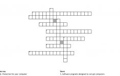 Internet Safety Crossword - Wordmint - Computer Crossword Puzzles Printable