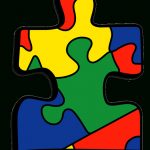 Iron On Autism Awareness Patch   Colorful Jigsaw Puzzle Piece   Printable Puzzle Piece Autism