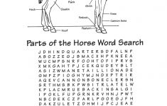 Jackpot Of Several Free Printables For Horse Lovers And - Printable Crossword Puzzles Horses