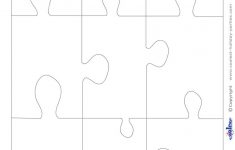 Large Blank Printable Puzzle Pieces This Could Be Cool To Use In - Printable 4 Piece Puzzle Template