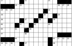 Large Newspaper Crossword Puzzle Grid Numbers Stock Illustration - Printable Crossword Puzzle Grid