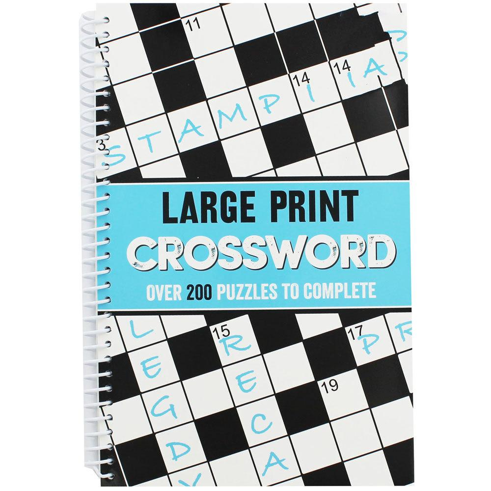 Large Print Crossword | Crossword Books At The Works - Printable Crossword Puzzle Book