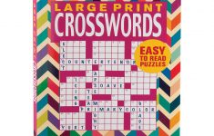 Large Print Crosswords Book - Puzzle Book - Miles Kimball - Large Print Crossword Puzzle Books For Seniors