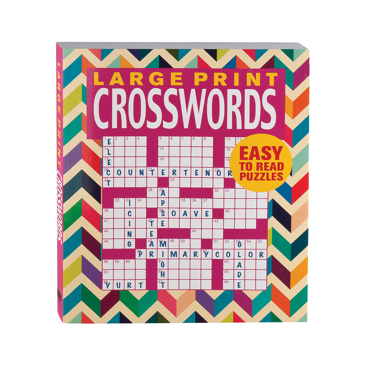 Large Print Crosswords Book - Puzzle Book - Miles Kimball - Large Print Crossword Puzzle Books For Seniors