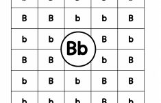 Letter B: Letter Detective Uppercase &amp; Lowercase Visual - Letter B Puzzle Printable