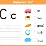 Letter C Tracing Worksheet | Free Printable Puzzle Games   Letter C Puzzle Printable