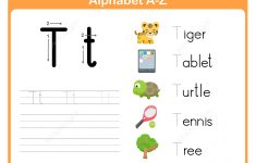 Letter T Tracing Worksheet | Free Printable Puzzle Games - Letter T Puzzle Printable