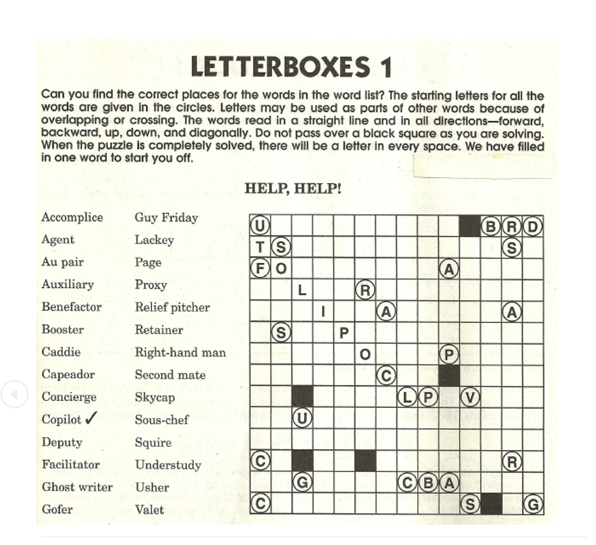List Of Synonyms And Antonyms Of The Word: Letterbox Puzzles - Printable Tanglewords Puzzles