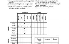 Logic Puzzle Worksheet - Free Esl Printable Worksheets Madeteachers - Printable Puzzles Logic